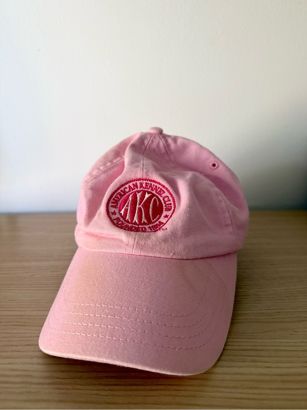 American Kennel Club Pink Baseball Cap